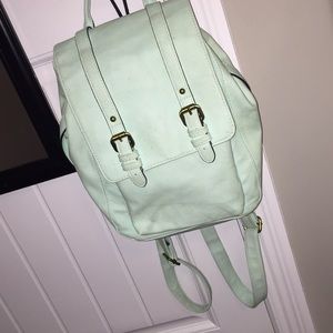 blue mini backpack 🦋